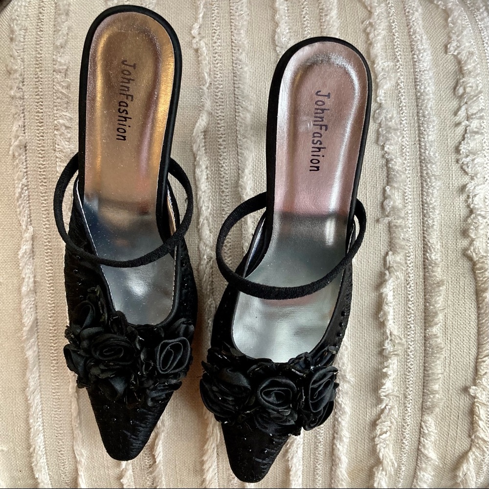 Black dressy heels